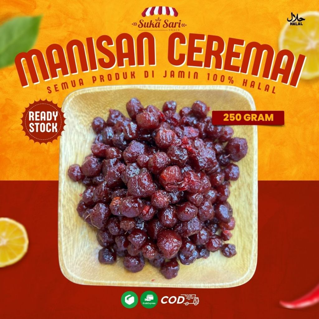 

Manisan Ceremai 250 gram | Manisan Buah 100 Gram | Manisan Mangga Basah | Manisan Lobi-lobi | Sukasari Snack