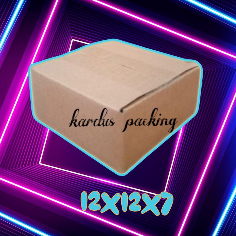 

kardus packing UK 12x12x7 kardus besar kardus kecil