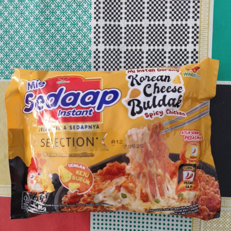 

MIE SEDAAP KOREAN CHEESE BULDAK 86GR