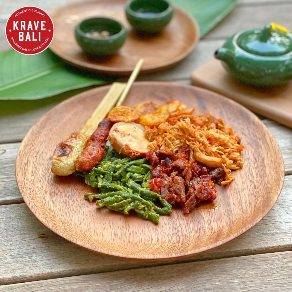 

Nasi Ayam Campur Warung Wardani 180 Gram - Makanan Khas Bali Asli - Krave Bali