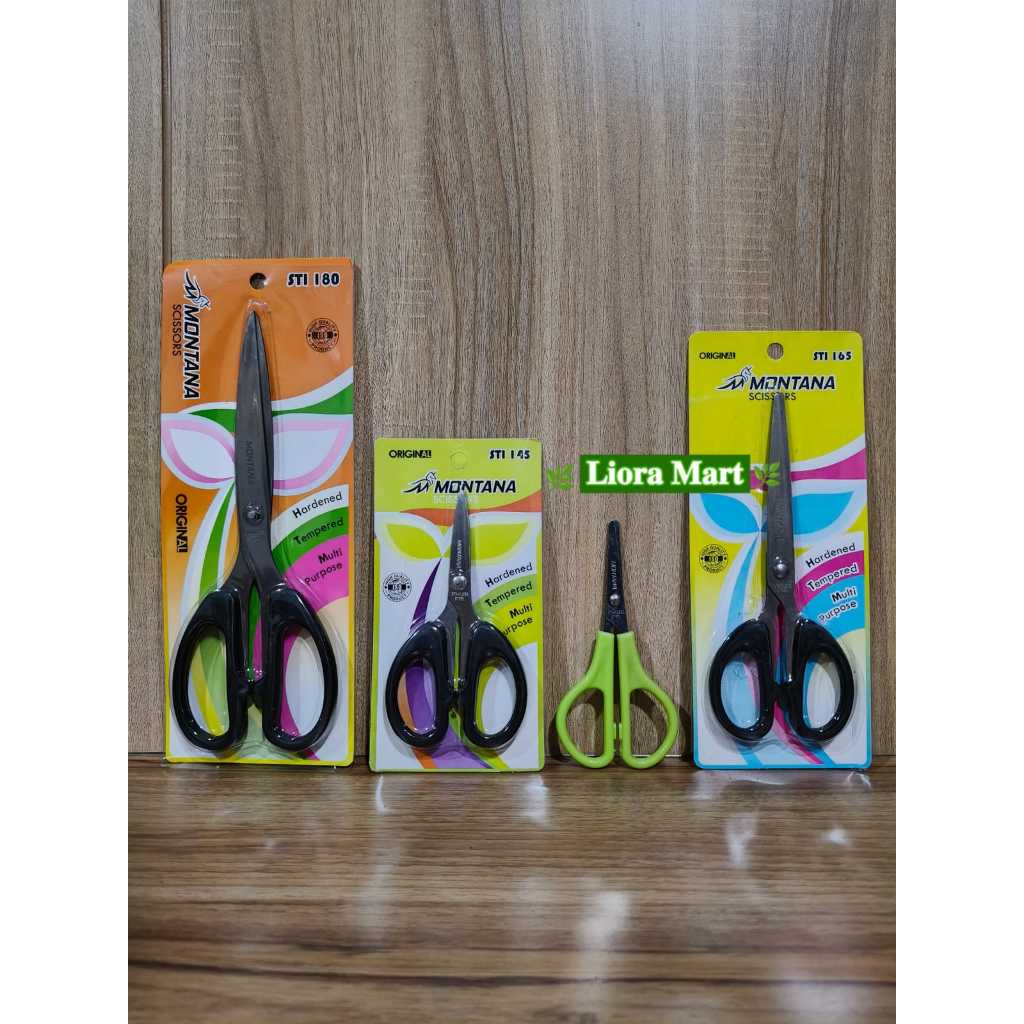 

GUNTING STAINLESS Montana/scissors/gunting serbaguna besar sedang kecil 1 pcs