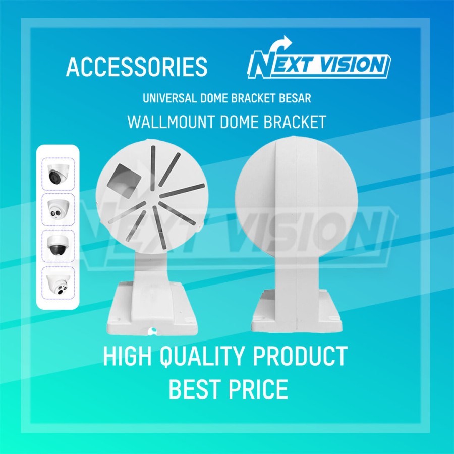 BRACKET CCTV - WALLMOUNT UNIVERSAL BRACKET CCTV DOME