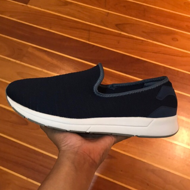 CUCI GUDANG SEPATU SLIP-ON NAVY LEAGUE & LEGAS ORIGINAL 100%