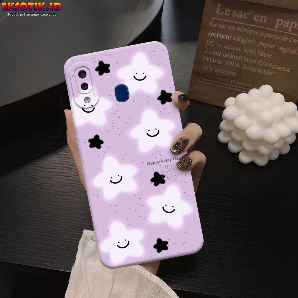 Case Samsung A20 / A30 - Casing Samsung A20 / A30  - Fashion Case - Silikon Samsung A20 / A30  - Mot