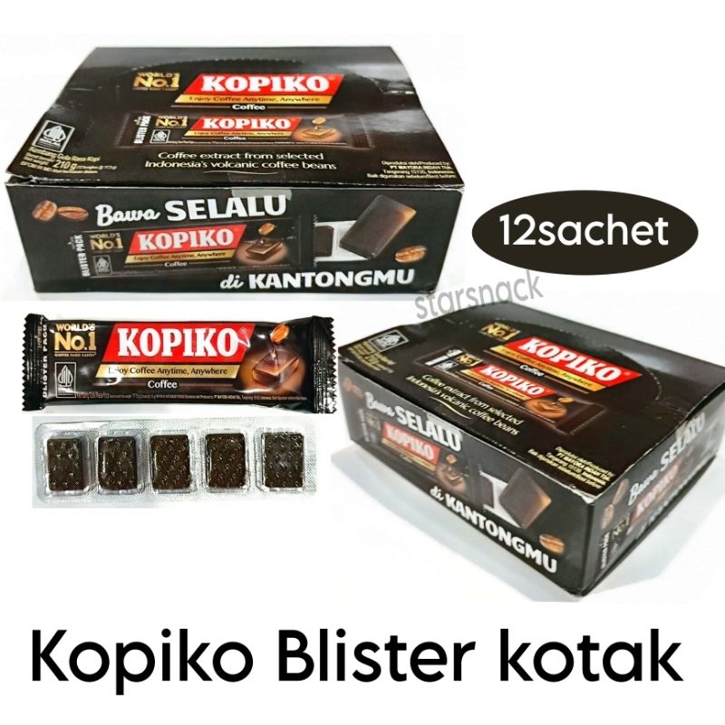 

KOPIKO Coffee Candy Blister isi 12 strip