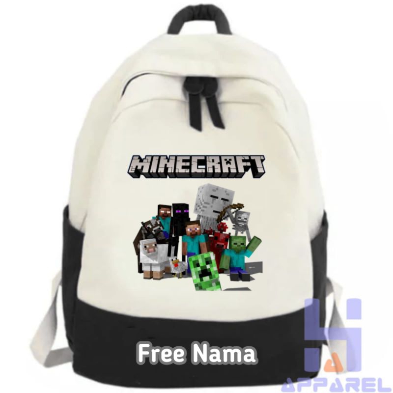 TAS RANSEL ANAK MINECRAFT