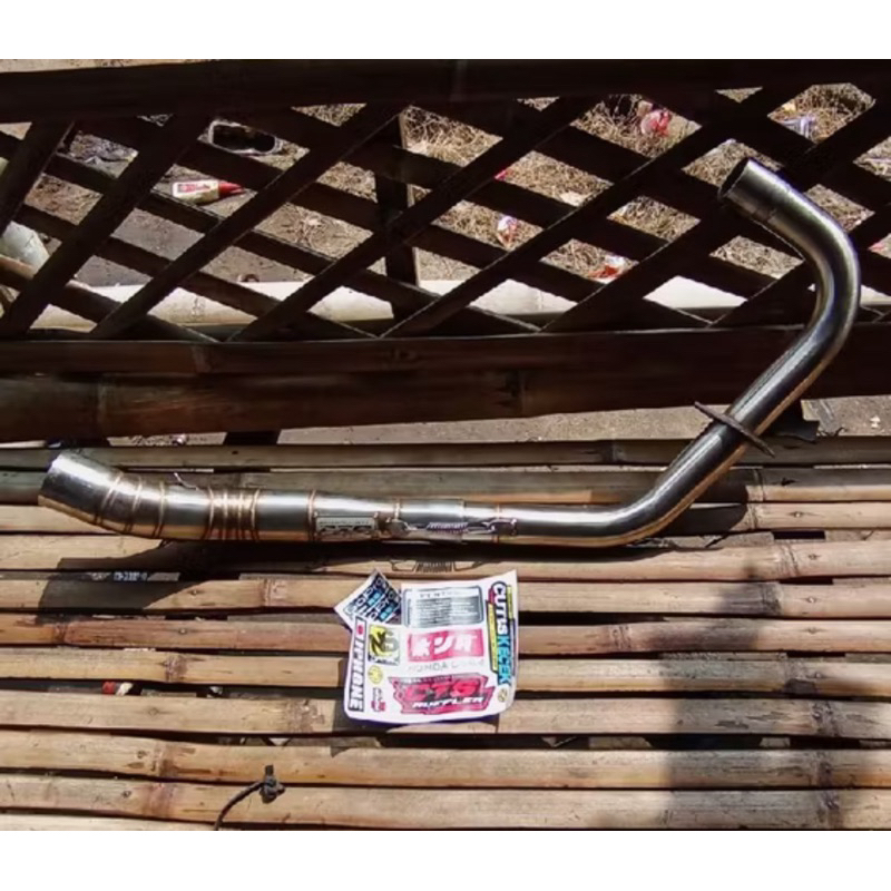 Leheran knalpot tiger CTS Original dan Baru