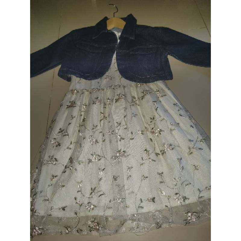 Dress Brukat Brand Walton Kids