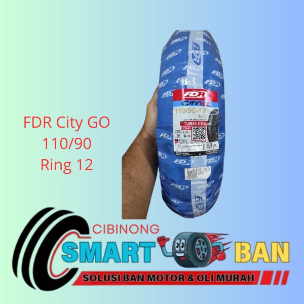 Ban Belakang FDR City Go Motor Honda Scoopy 110/90 Ring 12 Tubeless