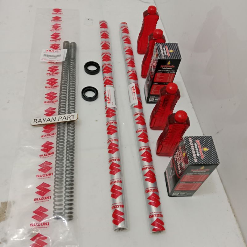 shock depan komplit satria fu satria fu satria fu sok+per+oli+oli Suzuki