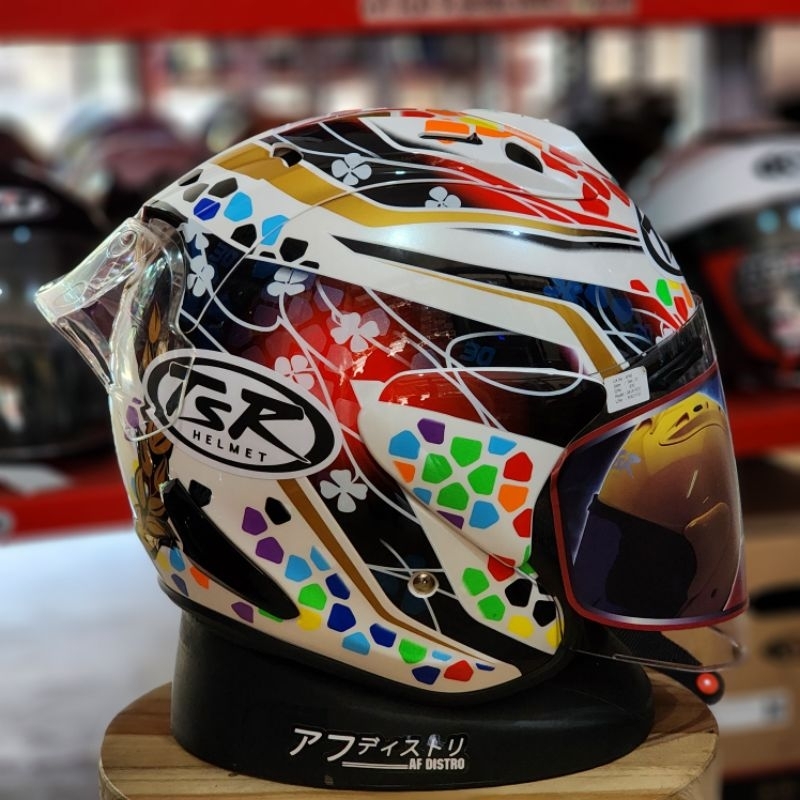 Helm TSR Vz ram nakagami Gp2 paket spoiler not scott ram4 ram5