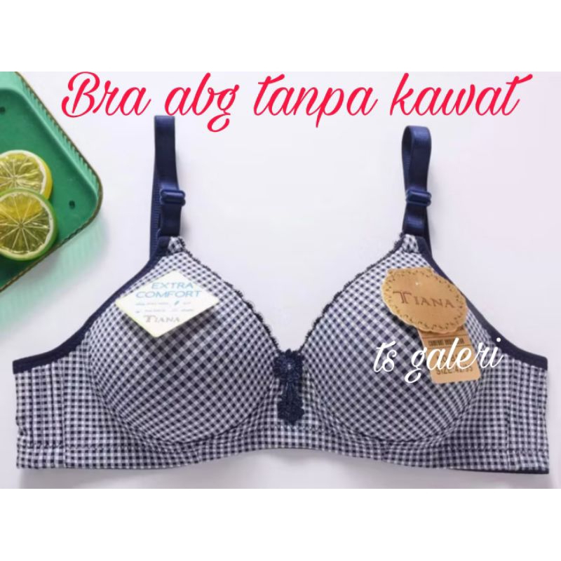 Terbaru Bra A108 Bra abg tanpa kawat cup A Bra full cup ukuran 34.36.38.40