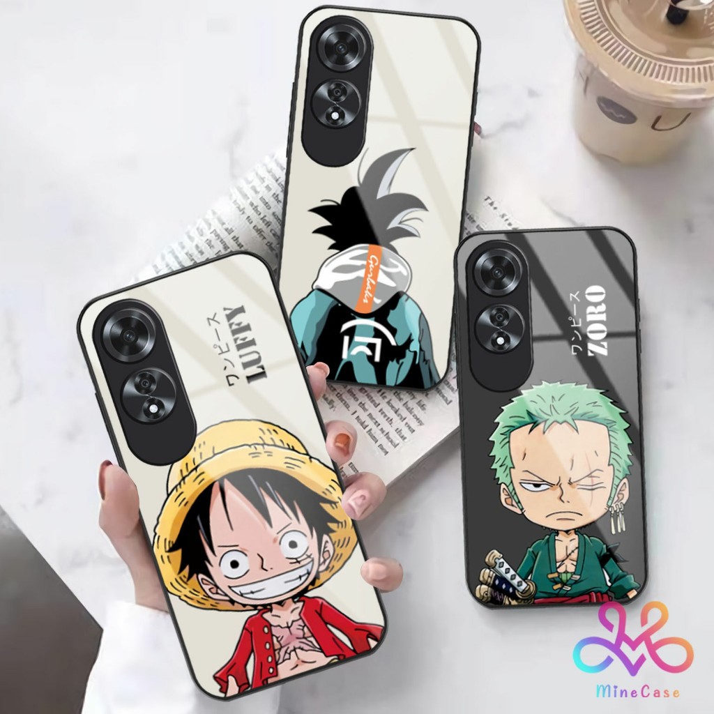 {Q73} Softcase Kaca Glossy OPPO A60 - Casing HP OPPO A60