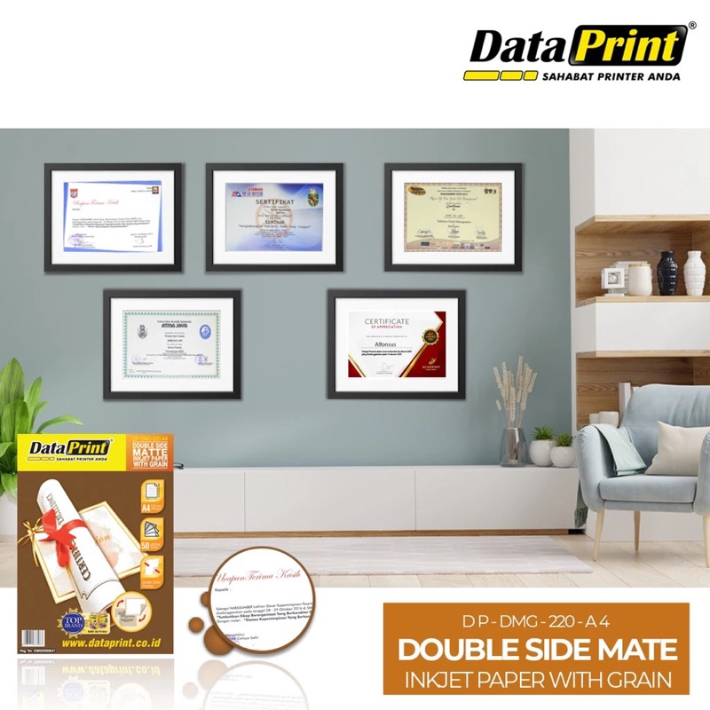 

DataPrint Double Side Matte with Grain Paper 220 gr A4
