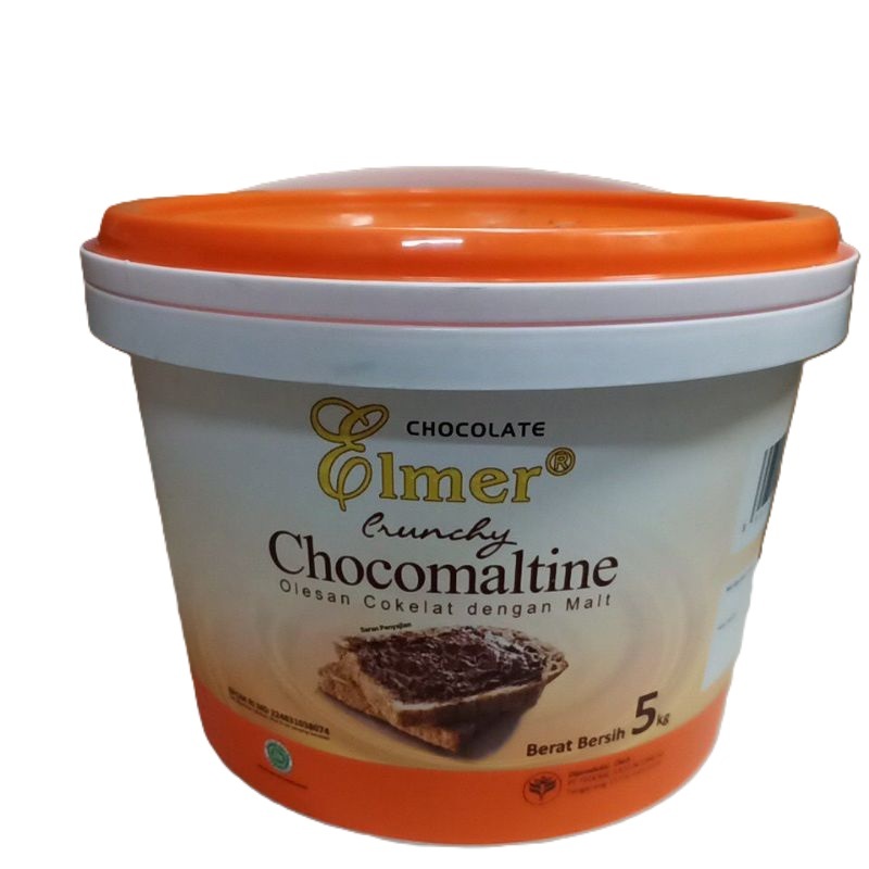 

PROMO Selai Coklat CHOCOMALTINE Crunchy Elmer (5kg Ember)