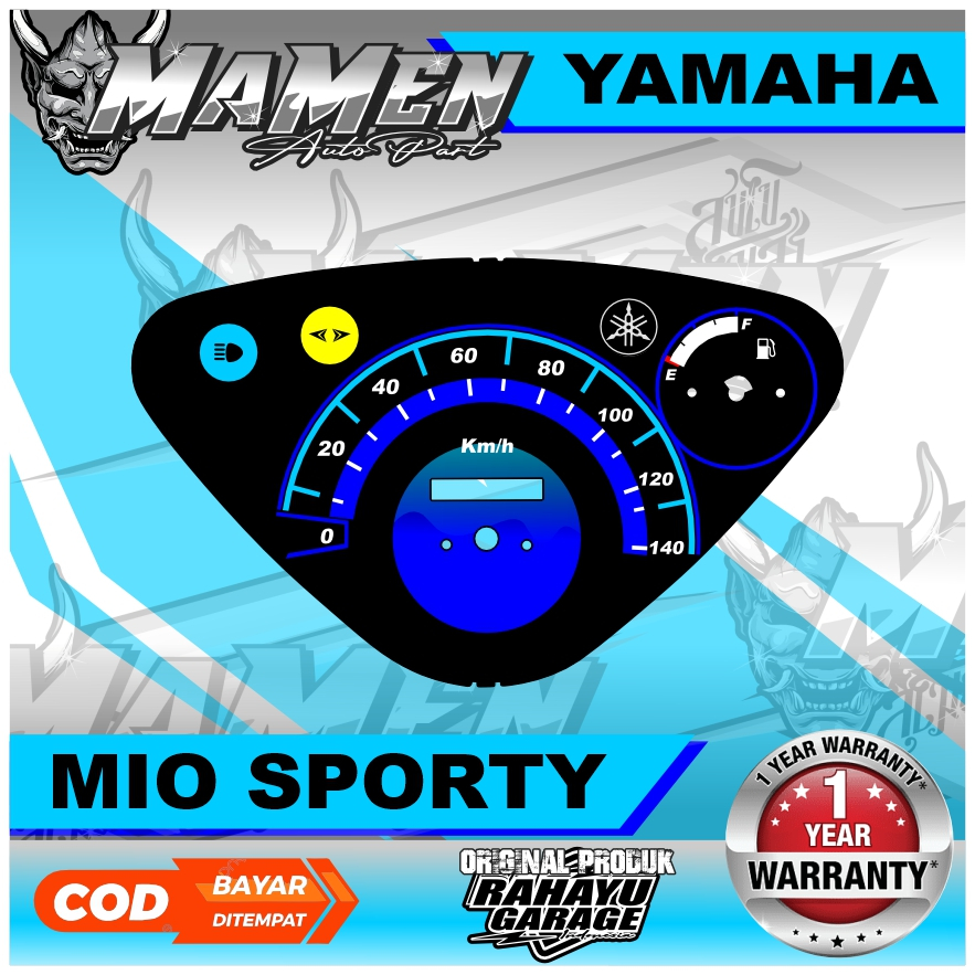 PAPAN SPEEDOMETER CUSTOM YAMAHA MIO SPORTY