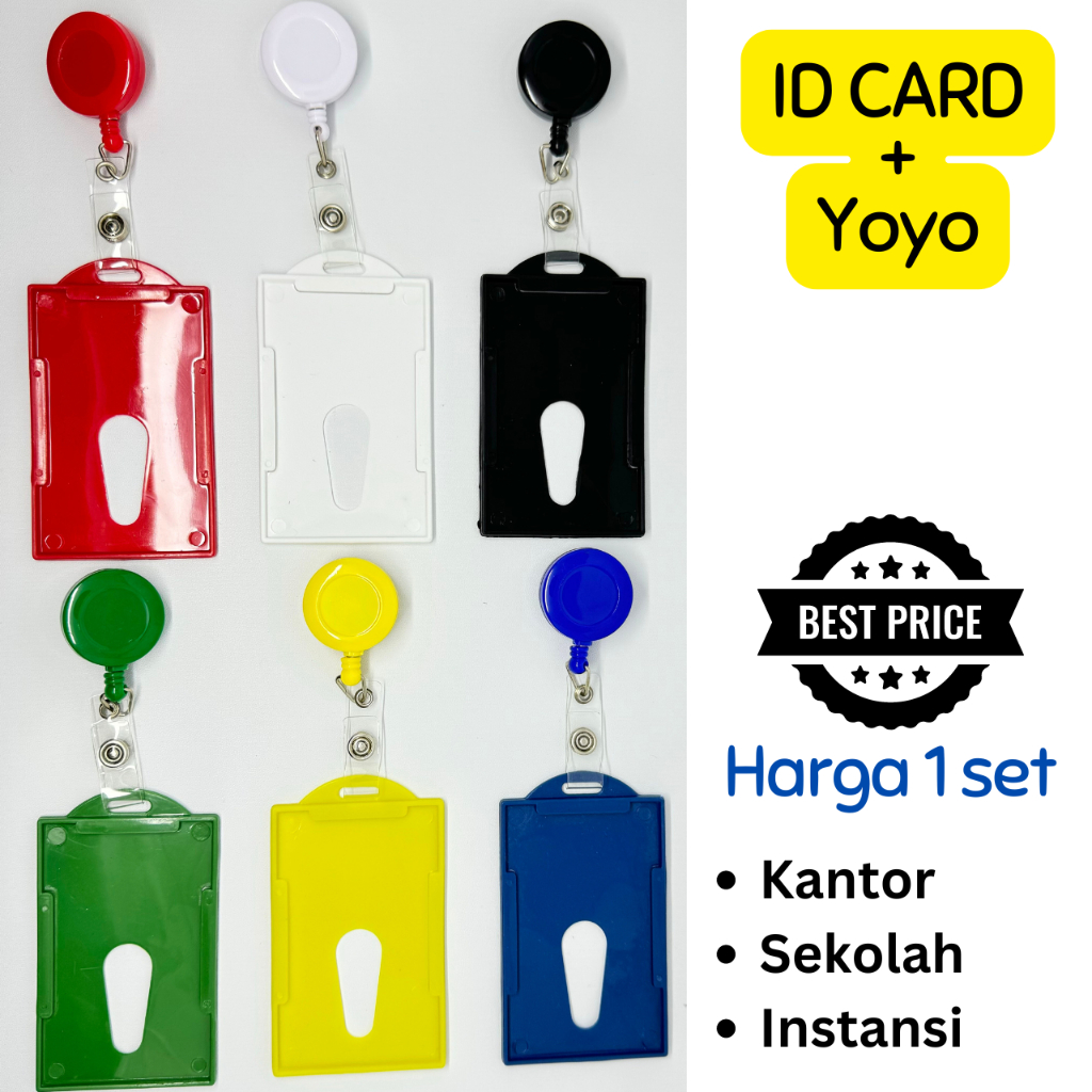 

Set Gantungan ID Card Yoyo / Gantungan ID Card / Yoyo dan ID Card