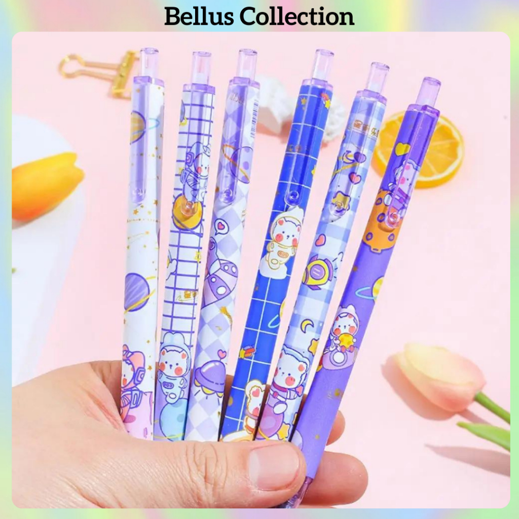 

PULPEN GEL 0.5MM MEKANIK LUCU PEN MURAH ✨MOTIF SPACEMAN BOY GIRL✨ BERKUALITAS PENA GEL MEKANIK LUCU