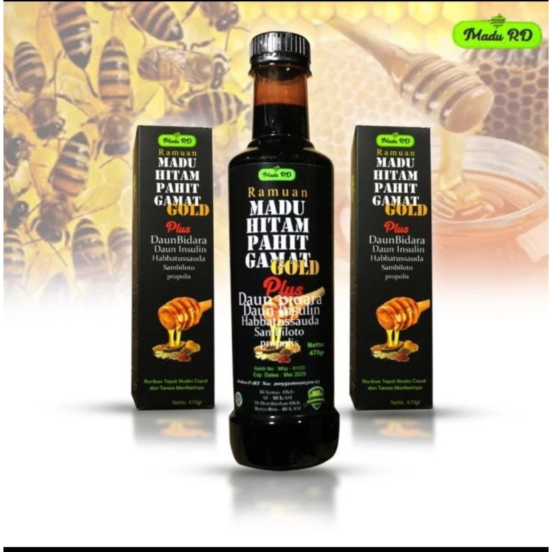 

MADU HITAM PAHIT GAMAT GOLD