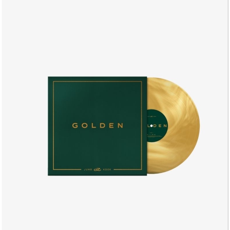 [PO] BTS JUNGKOOK GOLDEN LP / ALBUM JUNGKOOK GOLDEN LP