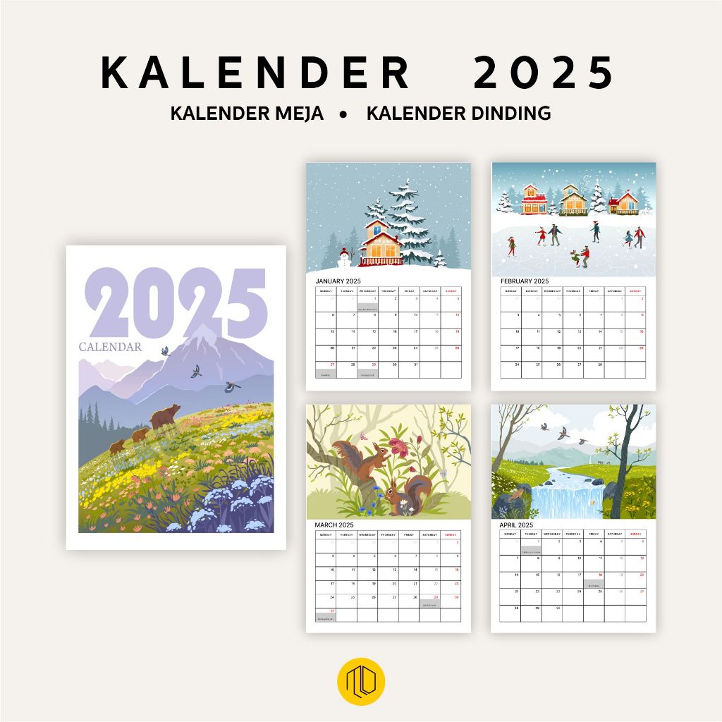 

Kalender Pemandangan 2025 /Kalender 2025 Aesthetic Calendar 2025 / Desk Calendar 2025 / Kalender Meja 2025 / Kalender Duduk 2025 / Kalender Dinding 2025 / Kalender 2025 Aesthetic / Kalender Meja Tatakan Dupleks