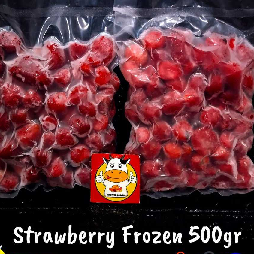 

STRAWBERRY FROZEN 500GR-FROZEN FOOD-BRONTZ JOGJA