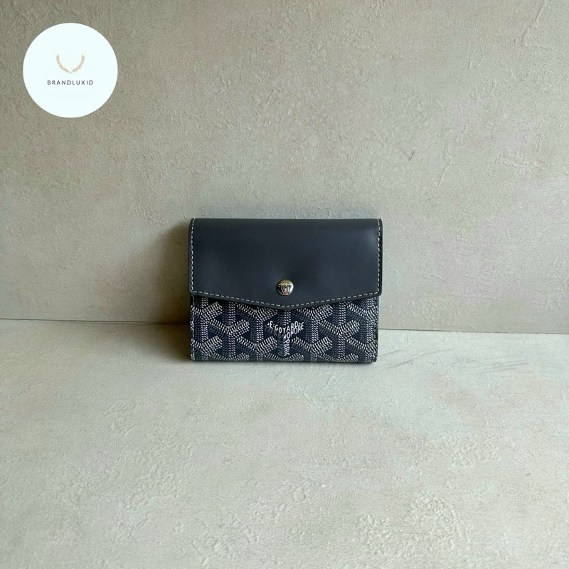 Goyard St. Gabriel Trifold Wallet Grey