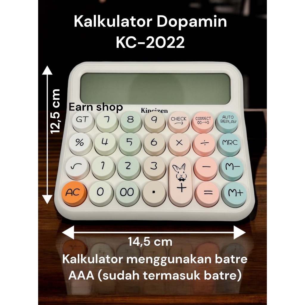 

Adn KALKULATOR DAGANG KINCIZEN KC-2022 KALKULATOR BOBA KOREA KALKULATOR AESTATIC KALKULATOR KAYBOARD
