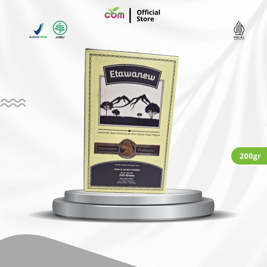 

ETAWANEW PLATINUM Original 200 gram | Susu Kambing Etawa untuk Kepadatan Tulang dan Masalah Pernapasan