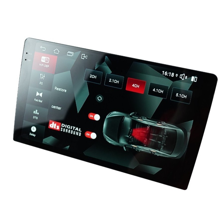 Nakamichi Legend Series MK3 Ram8/128GB Headunit Android / Paket Kamera 360