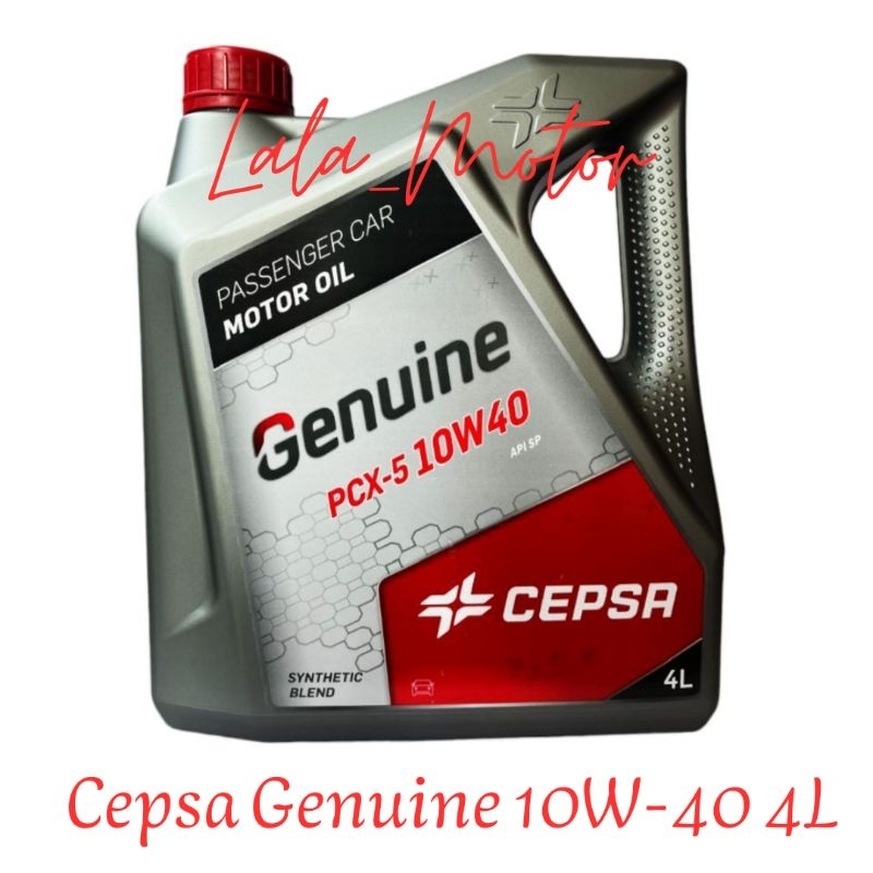 Oli Mesin Mobil Cepsa 10W-40 4Liter
