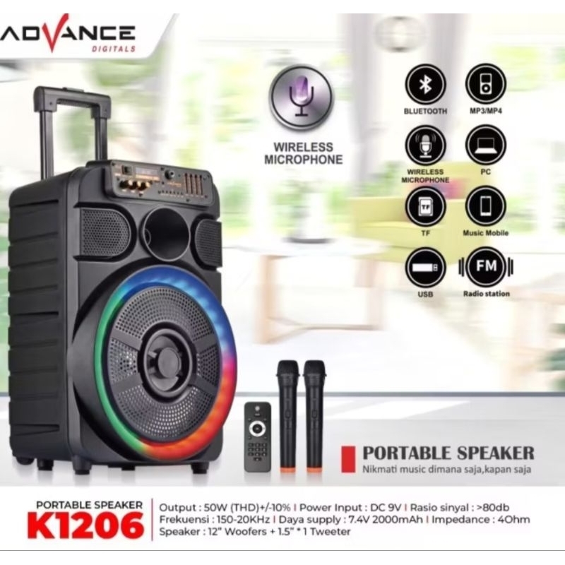 ADVANCE SPEAKER  K1206