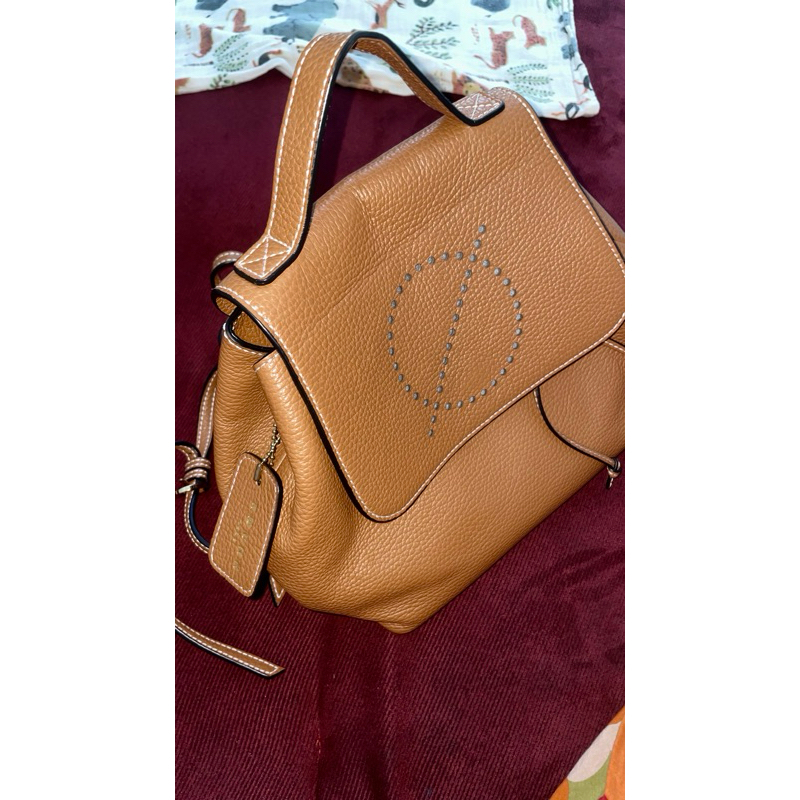 ROUNN Elysse PRELOVED Tas Wanita Ransel Backpack Kulit Asli