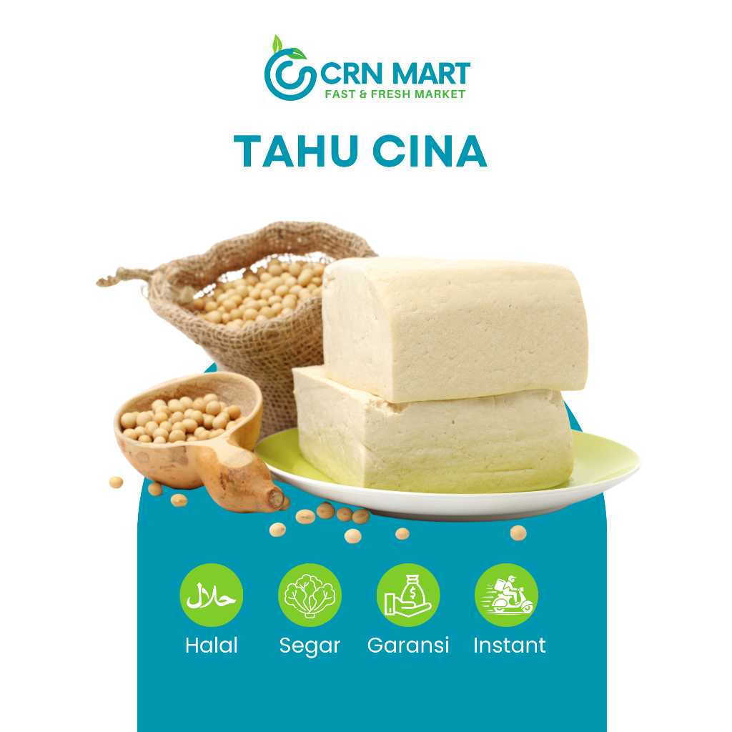 

CRN MART - Tahu Sutra Segar/Lauk-pauk Segar/Tahu Cina Fresh