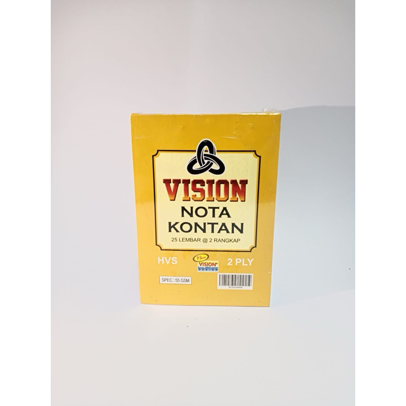 

Nota kontan 2 PLY VISION Kecil