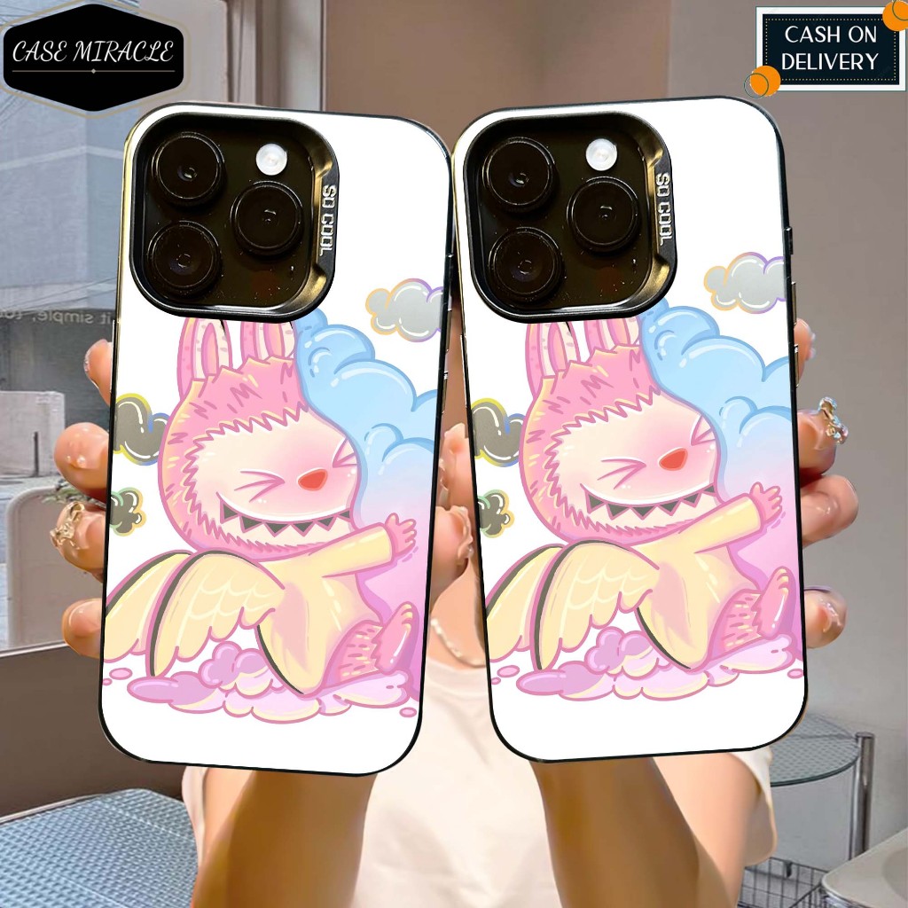 

CASE SAMSUNG A55 / A25 / A35 / A15 / A14 / A05S / A24 / A34 / A54 / A05 / A23 / A13 / A04S / A52 SO COOL HOLOGRAM PREMIUM MATTE - Motif LABUBU 4 - Softcase HYBRID IMD PLATE HOLOGRAM Cowo - Casing Glossy