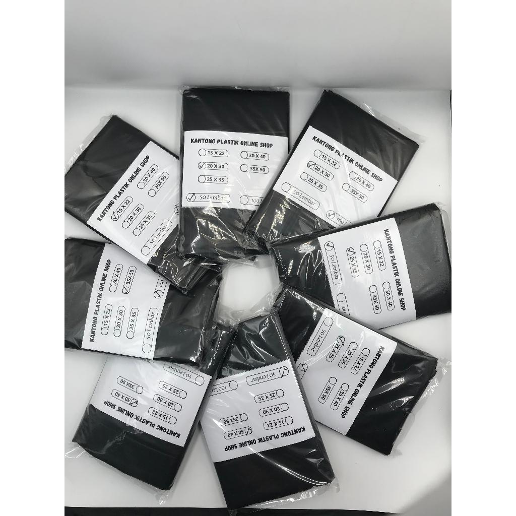 

Kantong Plastik Packing Online Shop Tanpa Plong 30 x 40 - 50 Lembar, Plastik Online Shop, Plastik Sampah Hotel, Hitam, Putih Susu, Silver, Ungu