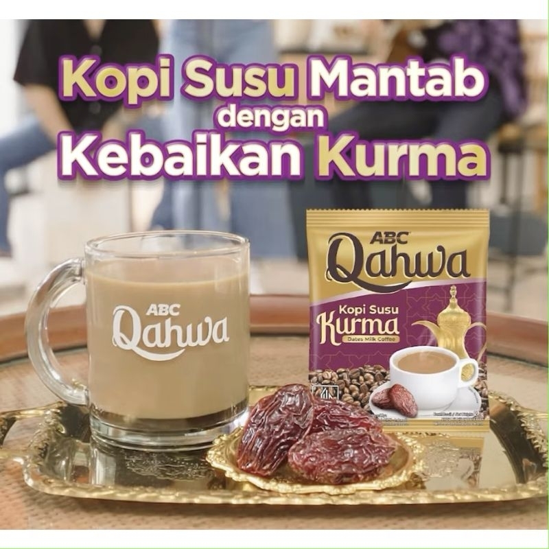 

ABC Qahwa kopi susu kurma 10 sachet