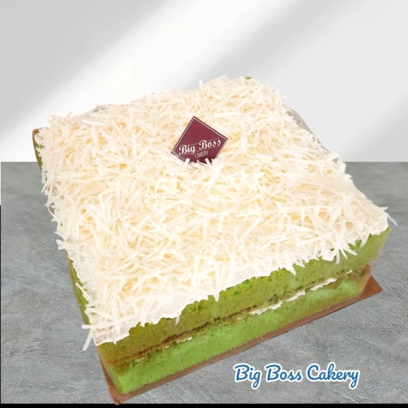 

Big Boss Cakery NEW PANDAN CHEESE CAKE BOLU KEJU