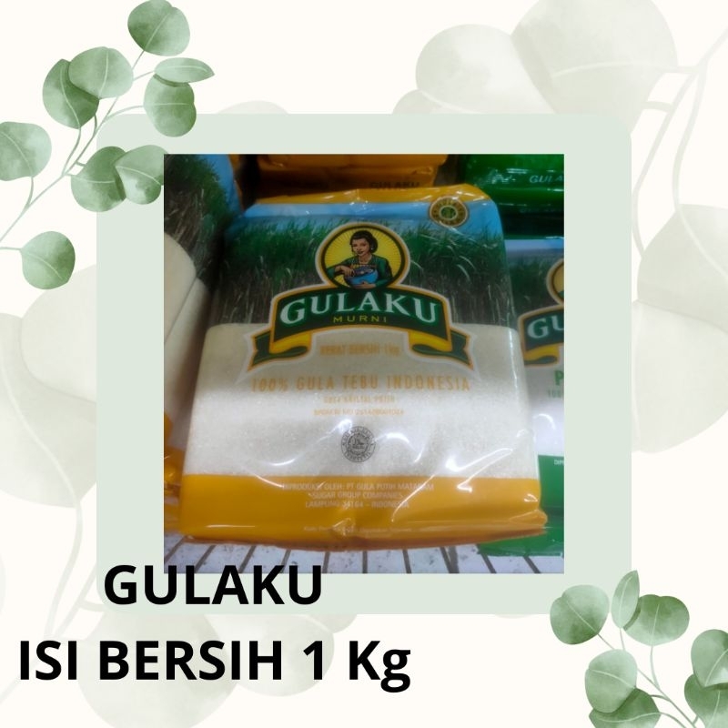 

Gula Pasir GULAKU 1Kg Tebu Kuning