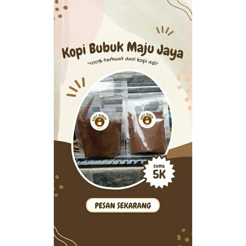 

Kopi Bubuk Maju Jaya