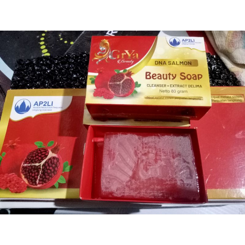 Griya Beauty sabun DNA salmon netto 80gr