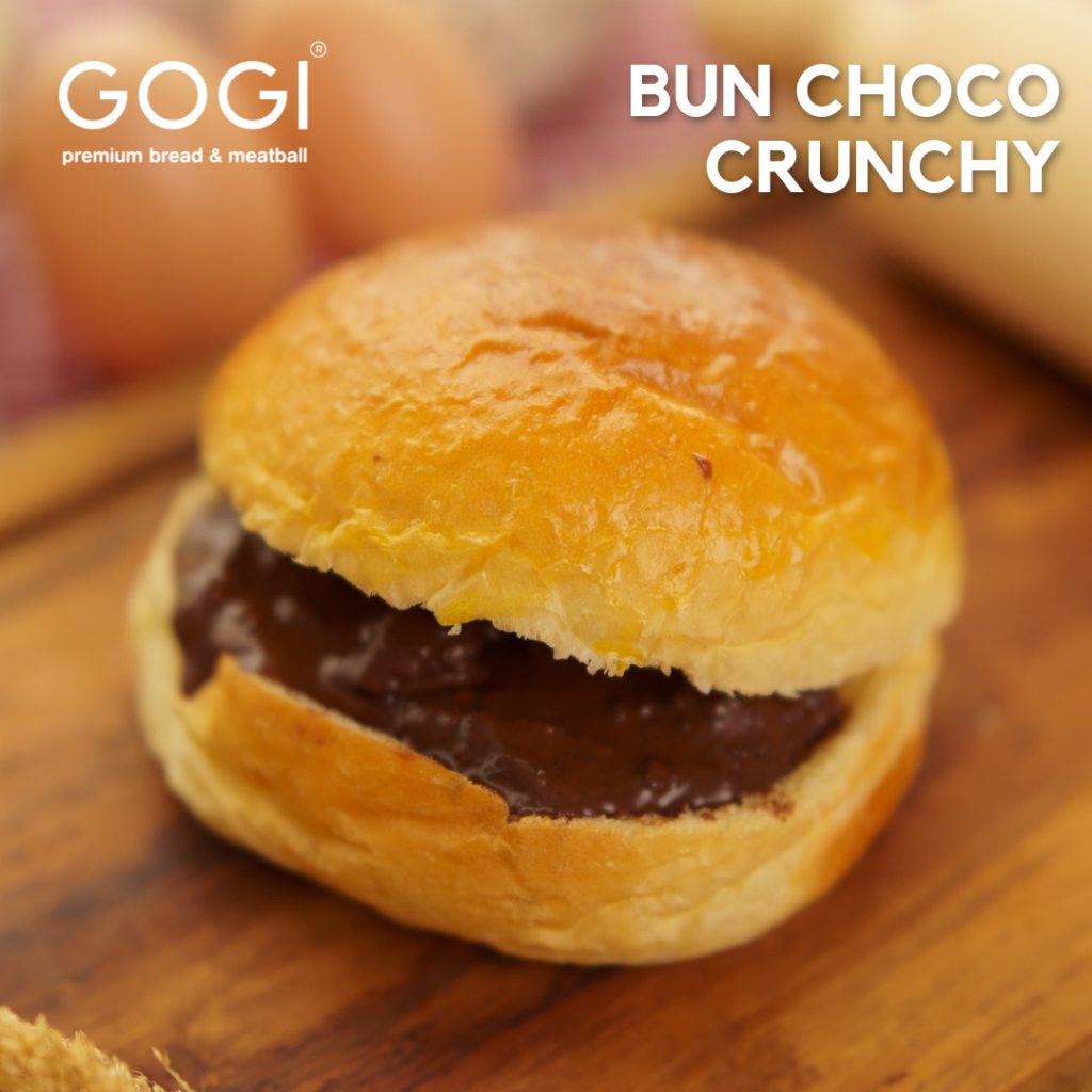 

Roti Coklat Crunchy Choco Crunchy Roti Manis Roti Isi Coklat Bun Burger Selai Coklat