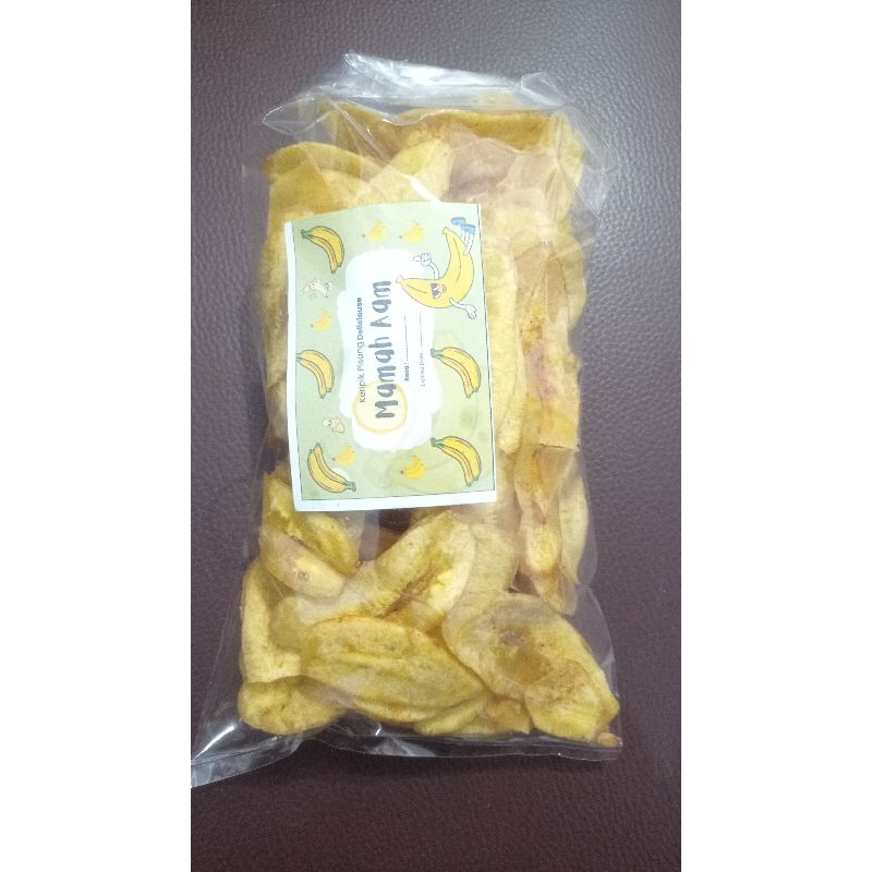 

Keripik Pisang Asin Gurih 250 gram