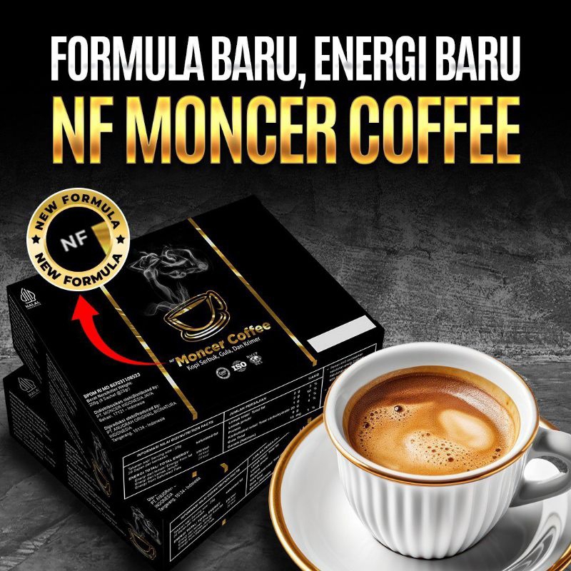 

[1 BOX] NF MNCR COFFEE ORIGINAL 100℅ KOPI HERBAL KUAT STAMINA PRIA - RAHASIA KELUARGA HARMONIS - BPOM HALAL