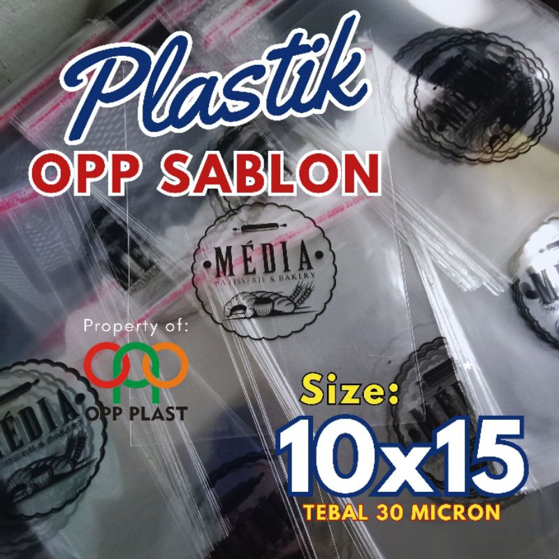 

Plastik OPP lem Tebal 10x15 (1000 lbr) sablon