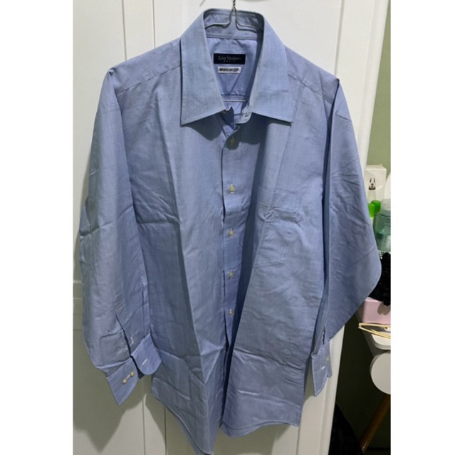 Kemeja Unisex Pria Wanita Baby Blue Halus