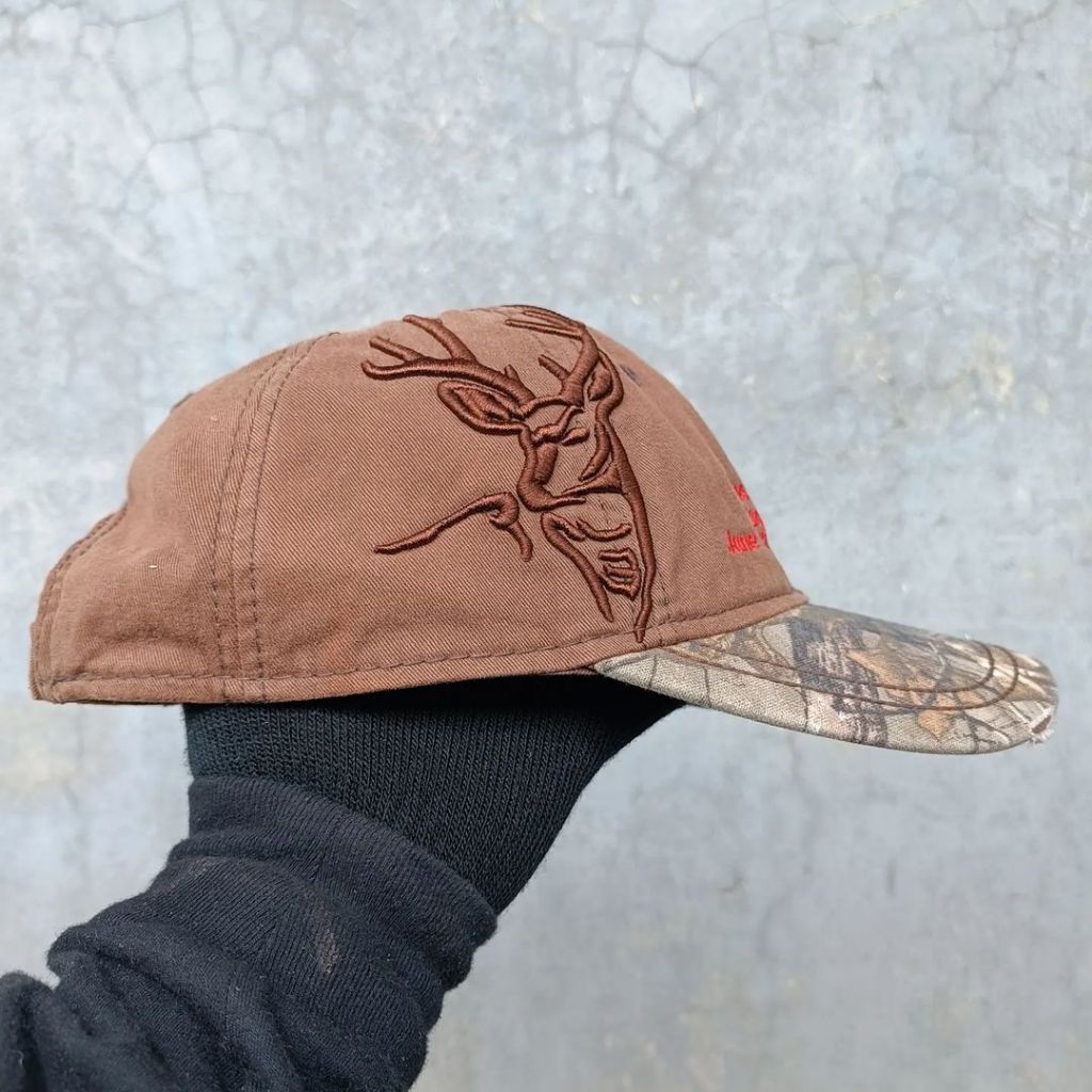 Topi Caps Unisex Pria Wanita DRI DUCK Real Tree Camo Original