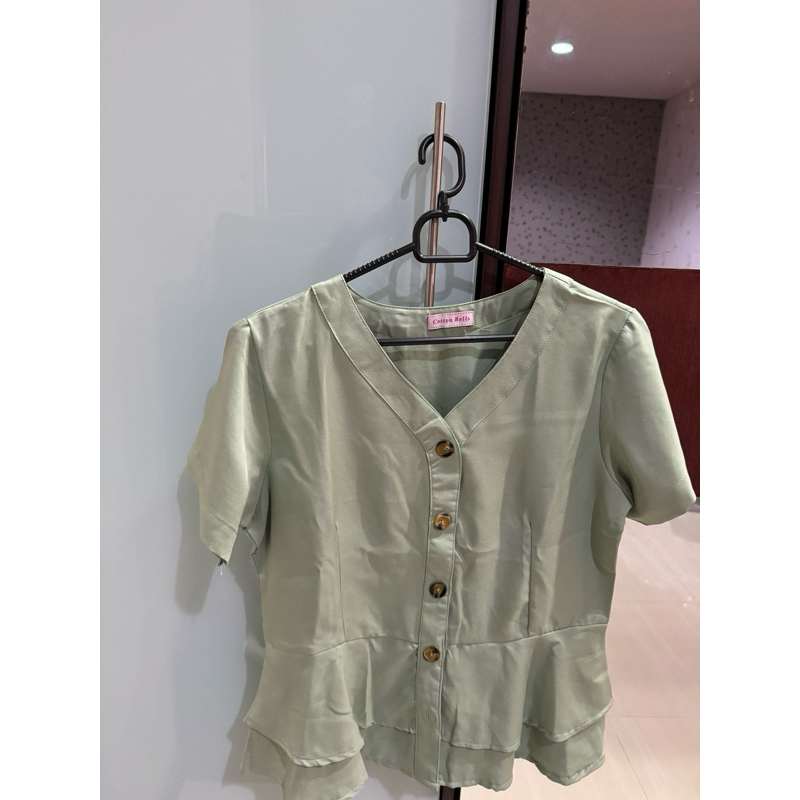 Preloved atasan hijau