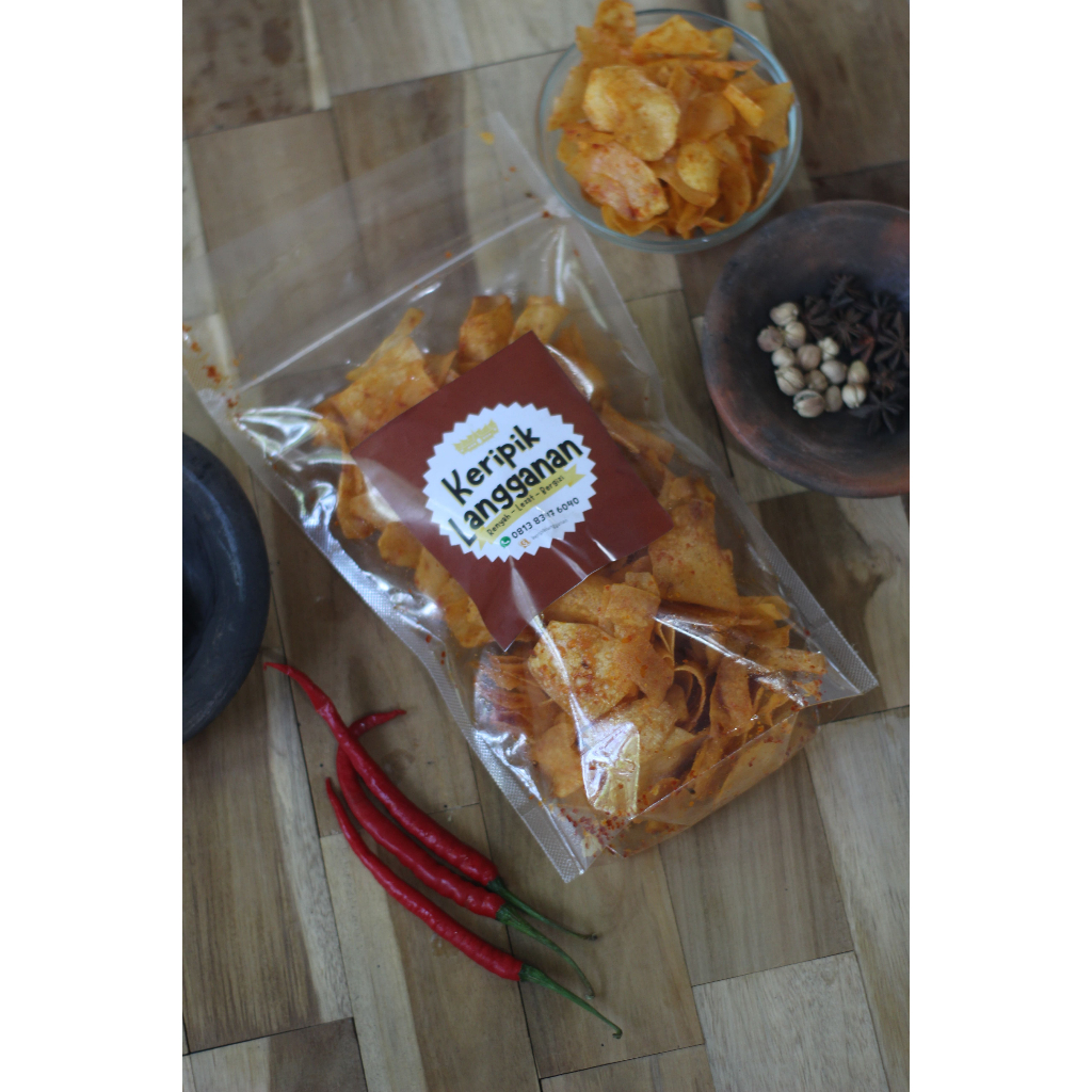 

KERIPIK LANGGANAN Keripik TALAS Original Rasa BALADO 1KG /1000 GRAM ASLI DARI BUKITTINGGI